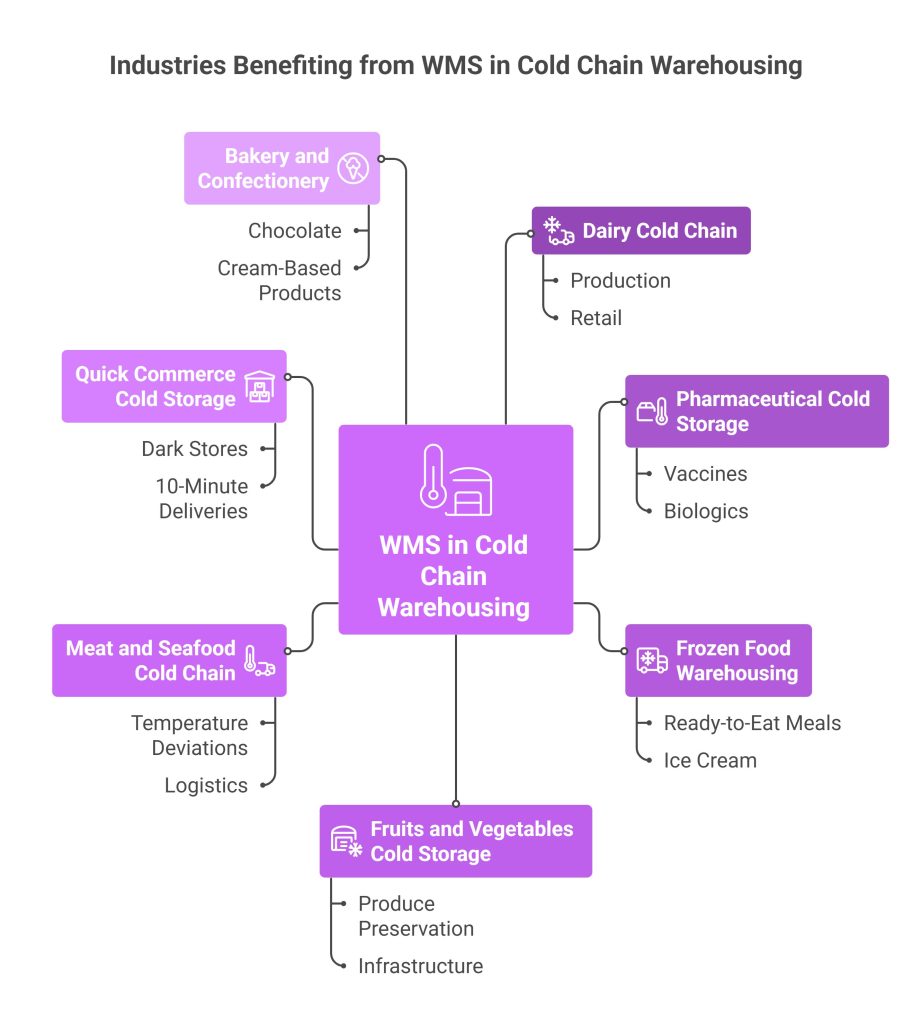 Industries Benefiting from WMS in Cold Chain Warehousing