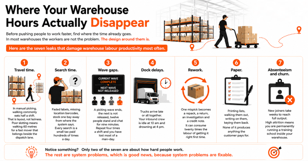 Where Your Warehouse Hours Actually Disappear